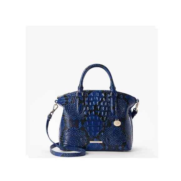 Brahmin Duxbury Satchel-Blue Viper Ombre Melbourne - Picture 3 of 4
